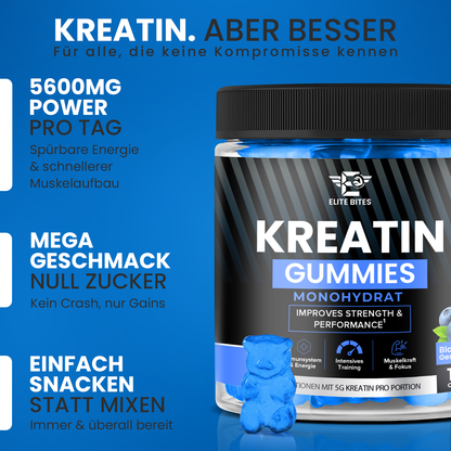 EliteBites - Kreatin Gummies