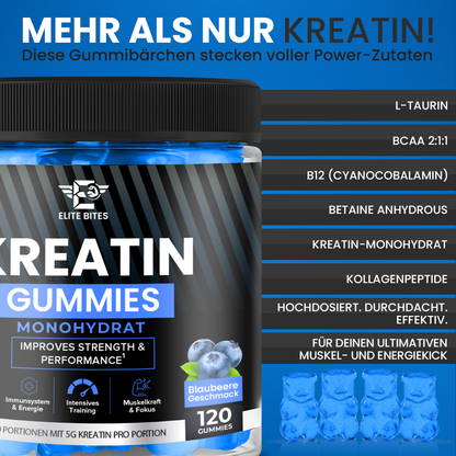 EliteBites - Kreatin Gummies